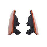Front Bumper Side Marker Light Pair Amber for 2010-2014 Volkswagen GTI MK6