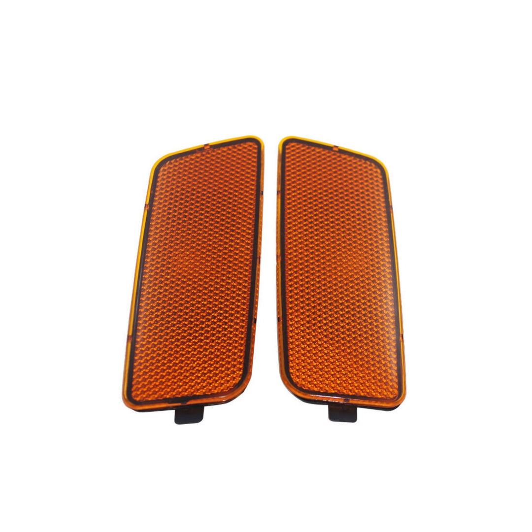 Front Bumper Side Marker Light Pair Amber for 2010-2014 Volkswagen GTI MK6