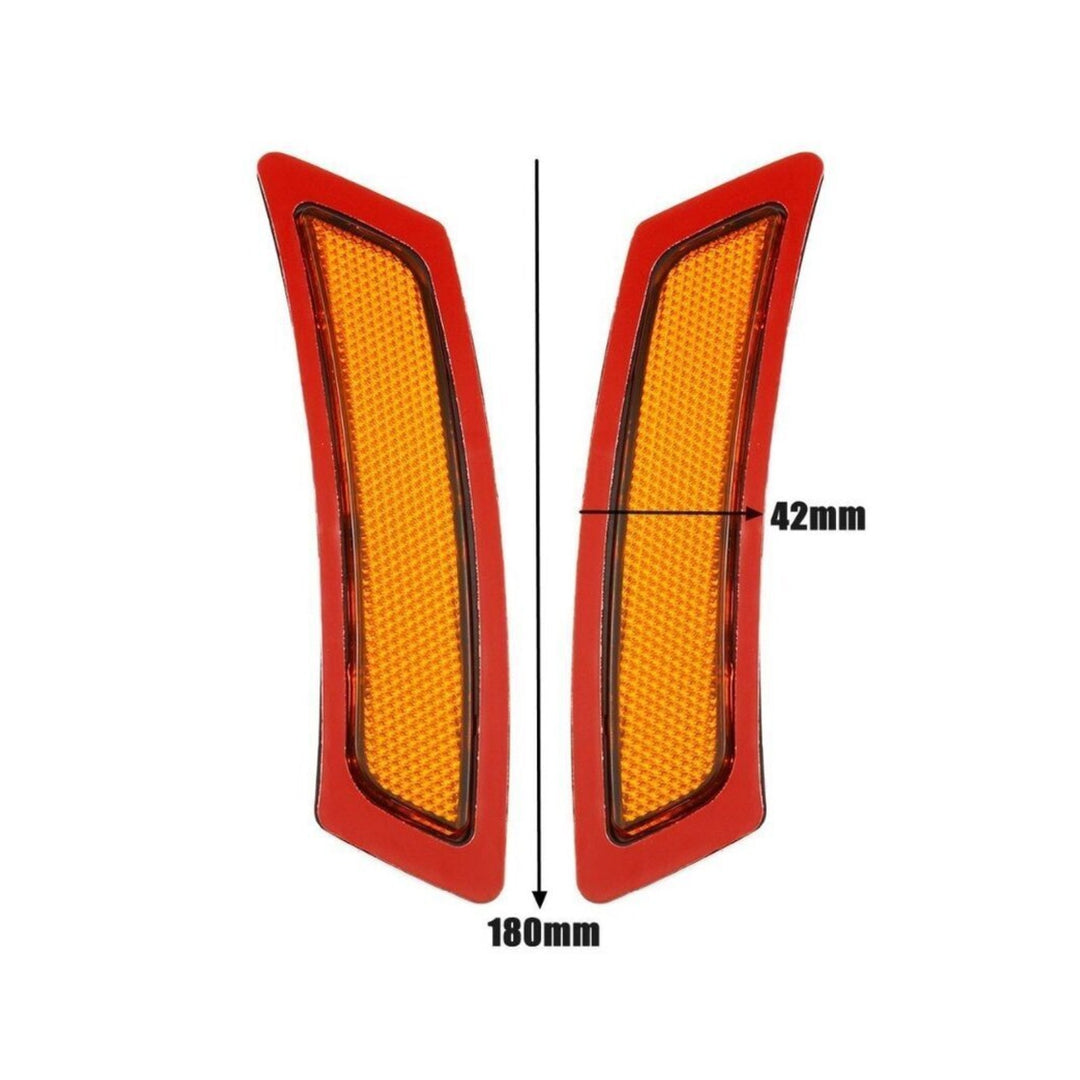 Front Bumper Side Marker Reflector Amber for 2011-2016 BMW 5 Series F10