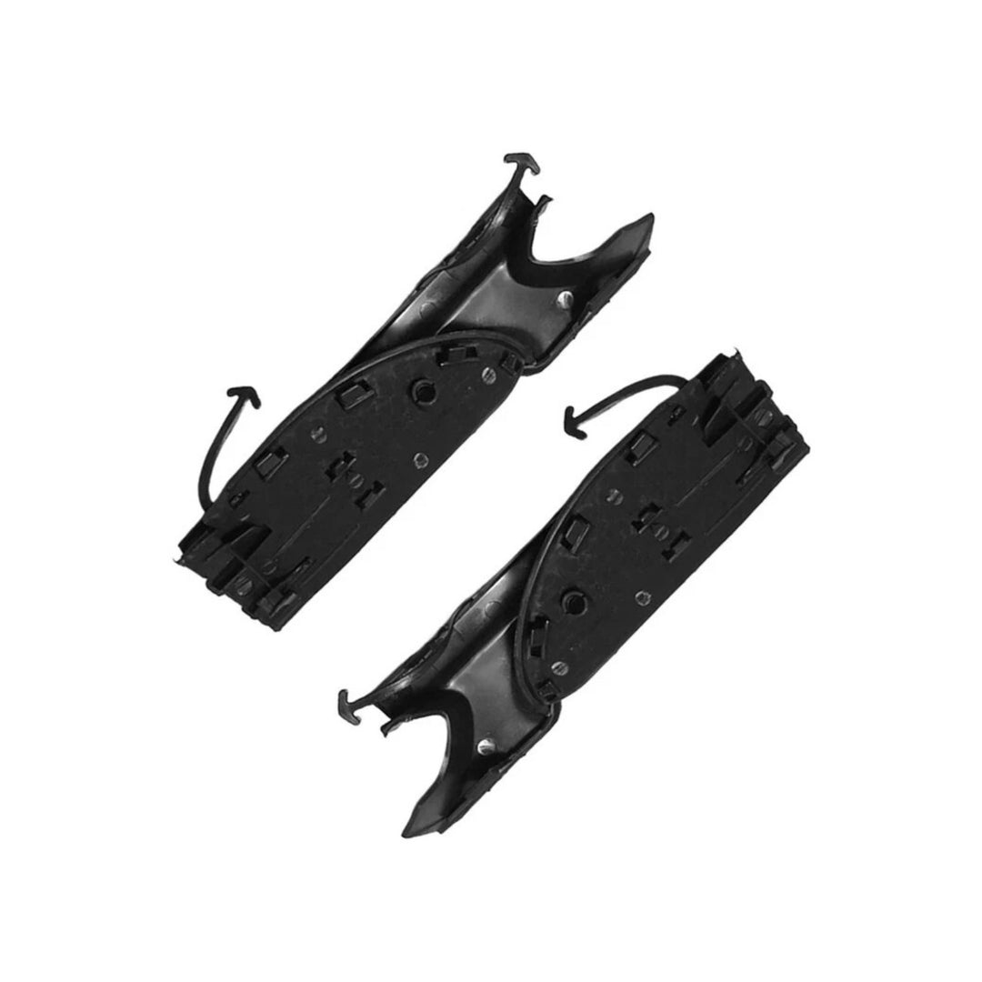 Front Bumper Tow Hook Cover Pair for 1998-2000 Mercedes-Benz C-Class