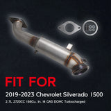 Front Catalytic Converter for Chevy Silverado 1500 2.7L 2019-2023 – product image 13