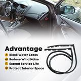 Front Door Sub Weather Seal Kit Left Right For Honda Civic 1996-2000 72325-S03-G01 – product image 10