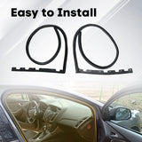 Front Door Sub Weather Seal Kit Left Right For Honda Civic 1996-2000 72325-S03-G01 – product image 11