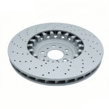 Front Drilled Brake Rotors Pair for BMW M5 and M6