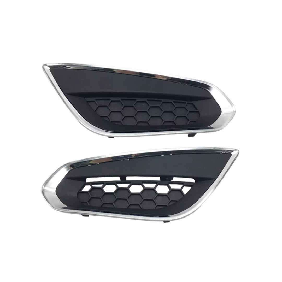 Front Fog Light Bezel Pair for 2010-2013 Volvo S60