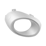 Front Fog Light Bezel Pair Silver for 2013-2015 Mitsubishi Outlander