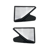 Front Fog Light Blank Cover Pair for 2016-2017 Volkswagen Passat