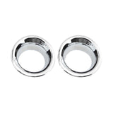 Front Fog Light Chrome Bezel Pair for 2006-2010 Hummer H3