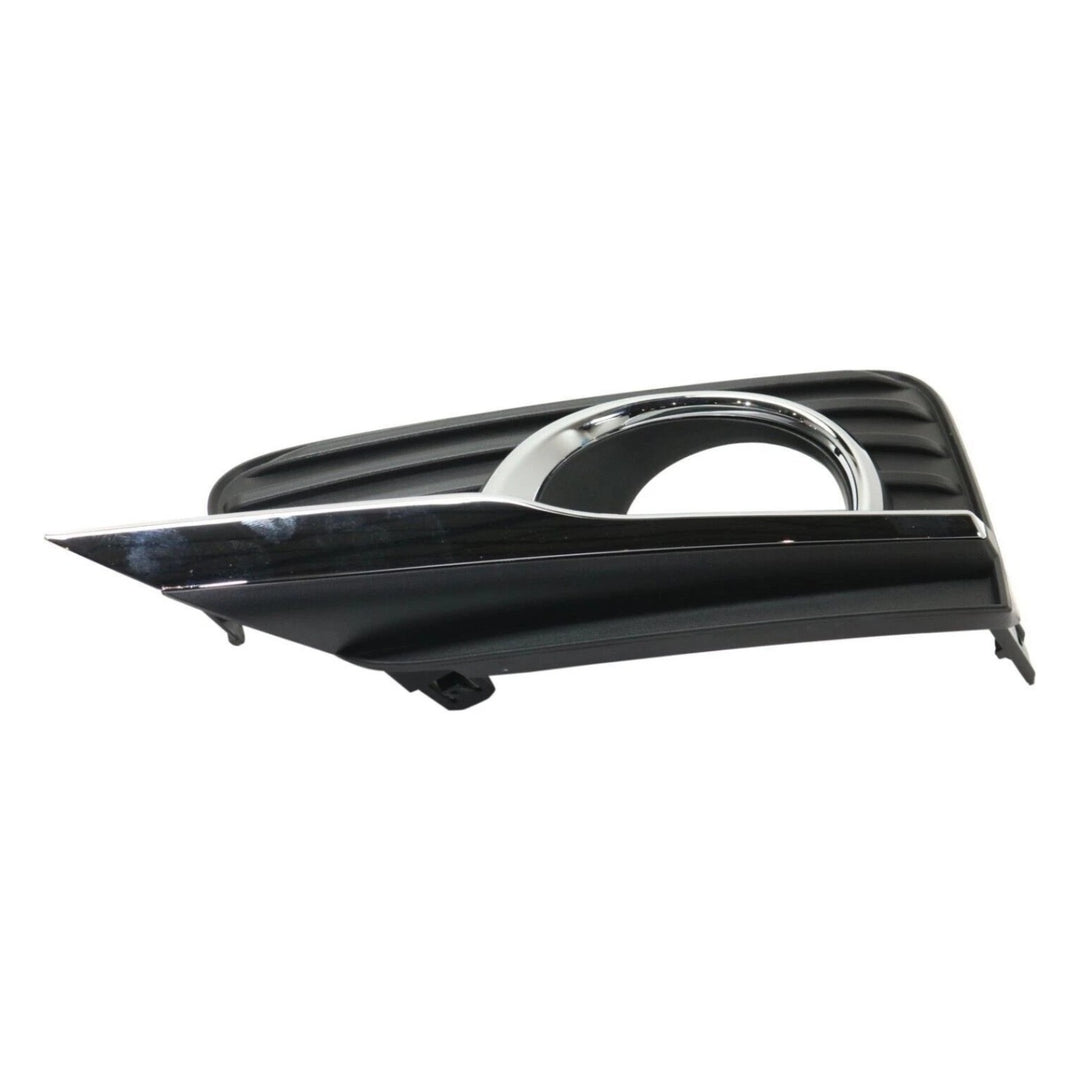 Front Fog Light Chrome Grille Trim Pair for 2014-2017 Infiniti Q50