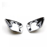 Front Fog Light Chrome Trim Pair for 2011-2013 Jeep Grand Cherokee