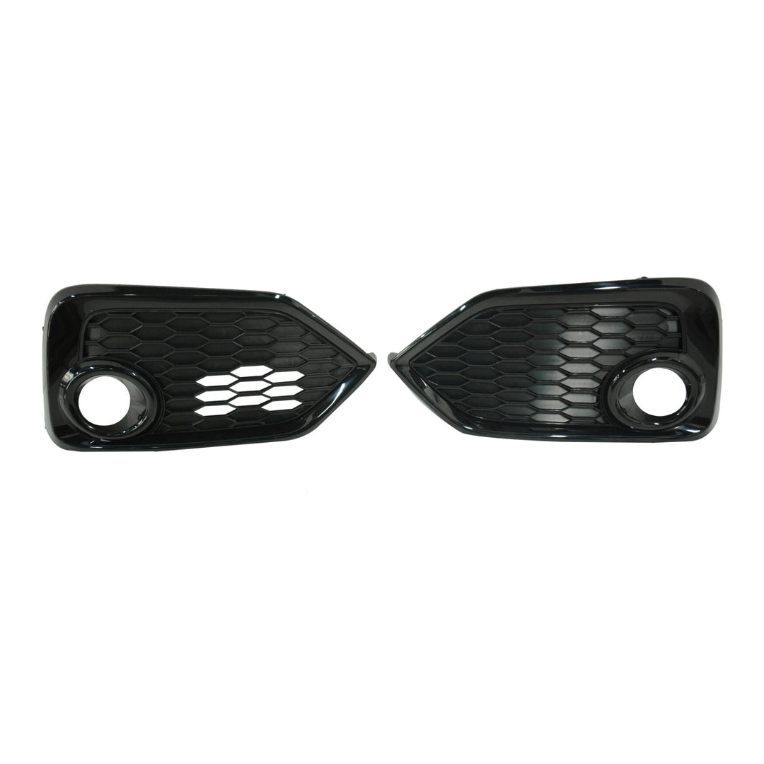 Front Fog Light Cover Pair for 2017-2019 Honda Civic Hatchback