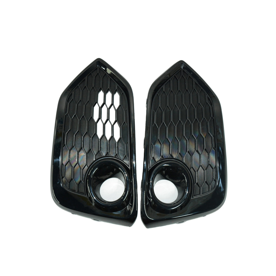 Front Fog Light Cover Pair for 2017-2019 Honda Civic Hatchback