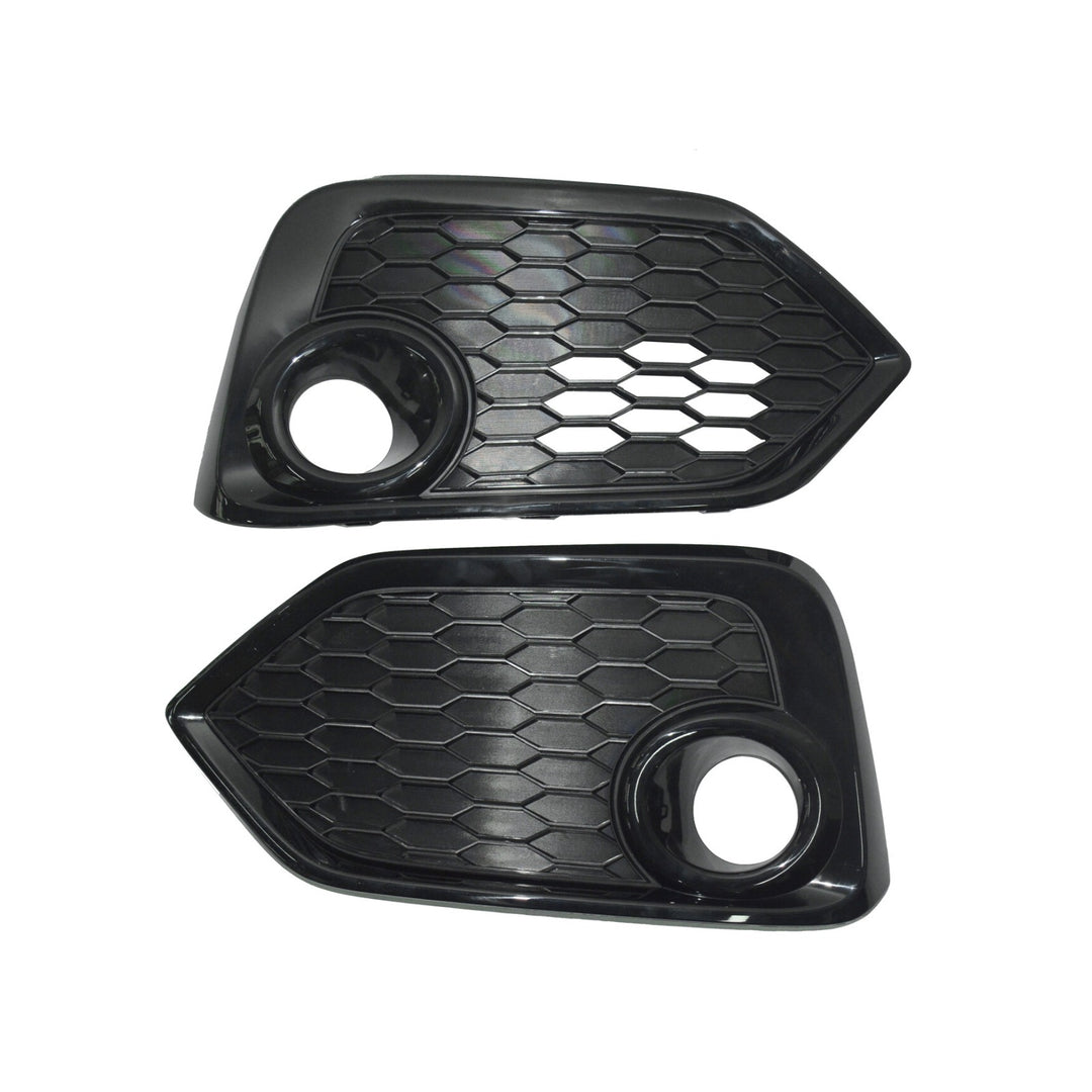 Front Fog Light Cover Pair for 2017-2019 Honda Civic Hatchback