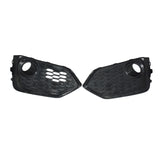 Front Fog Light Cover Pair for 2017-2019 Honda Civic Hatchback