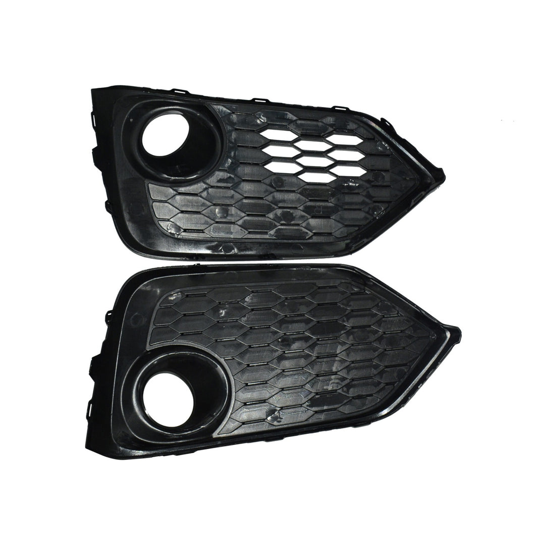 Front Fog Light Cover Pair for 2017-2019 Honda Civic Hatchback