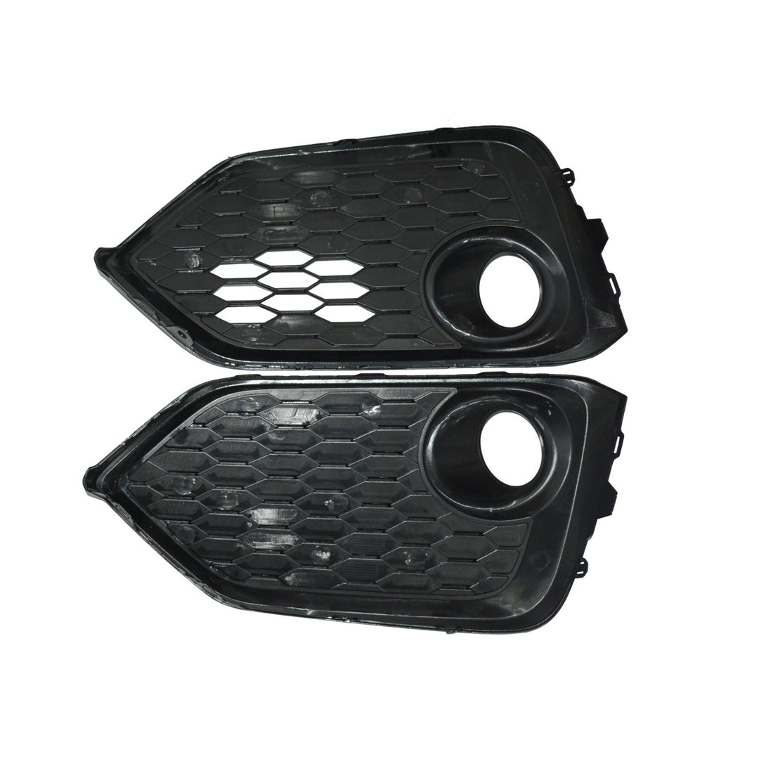 Front Fog Light Cover Pair for 2017-2019 Honda Civic Hatchback