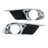 Front Fog Light Grille Cover Pair for 2011-2012 Toyota Avalon