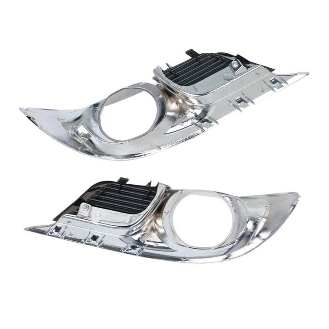 Front Fog Light Grille Cover Pair for 2011-2012 Toyota Avalon