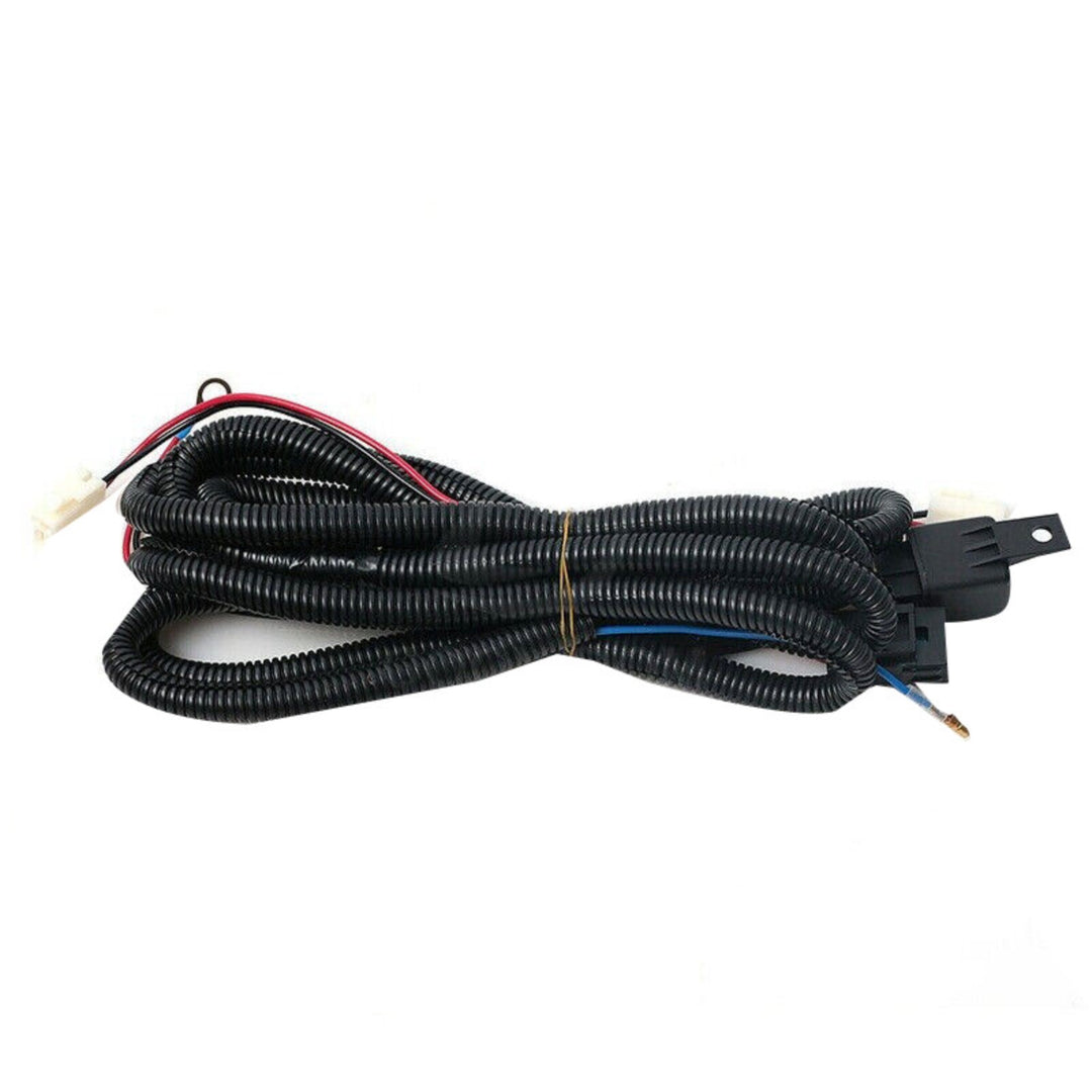 Front Fog Light Kit with Covers and Wiring for 2006-2010 Mazda 6 Sedan
