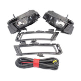 Front Fog Light Kit with Grille Covers and Wiring for 2013-2017 Volkswagen Golf MK7