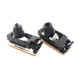Front Fog Light Pair Amber Lens for 1992-1998 BMW 3 Series E36