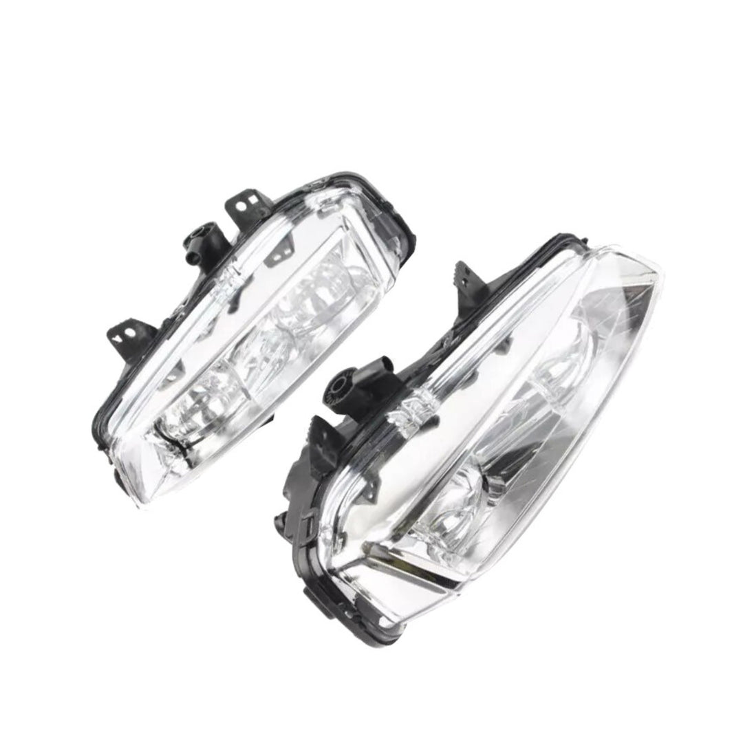Front Fog Light Pair Clear for 2011-2015 Land Rover Range Rover Evoque