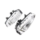 Front Fog Light Pair Clear for 2011-2015 Land Rover Range Rover Evoque