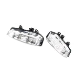 Front Fog Light Pair Clear for 2011-2015 Land Rover Range Rover Evoque