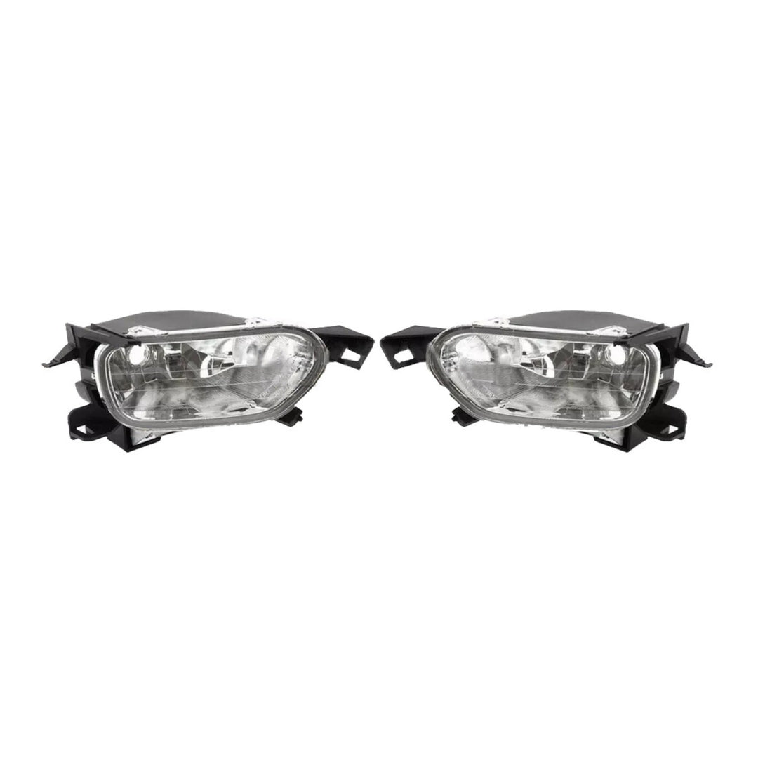 Front Fog Light Pair Clear Lens for 2002-2004 Honda CR-V