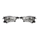 Front Fog Light Pair Clear Lens for 2002-2004 Honda CR-V