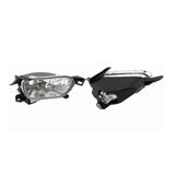 Front Fog Light Pair Clear Lens for 2002-2004 Honda CR-V