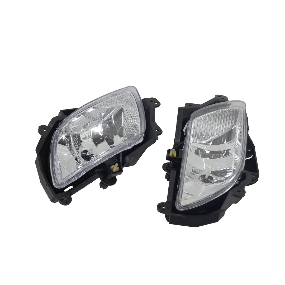 Front Fog Light Pair Clear Lens for 2009-2010 Hyundai Sonata