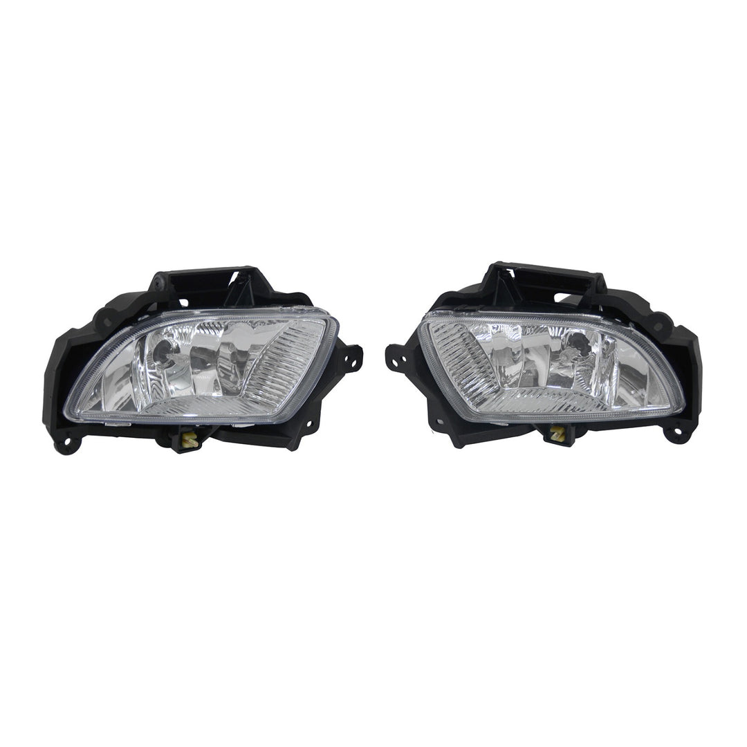 Front Fog Light Pair Clear Lens for 2009-2010 Hyundai Sonata