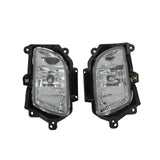 Front Fog Light Pair Clear Lens for 2009-2010 Hyundai Sonata
