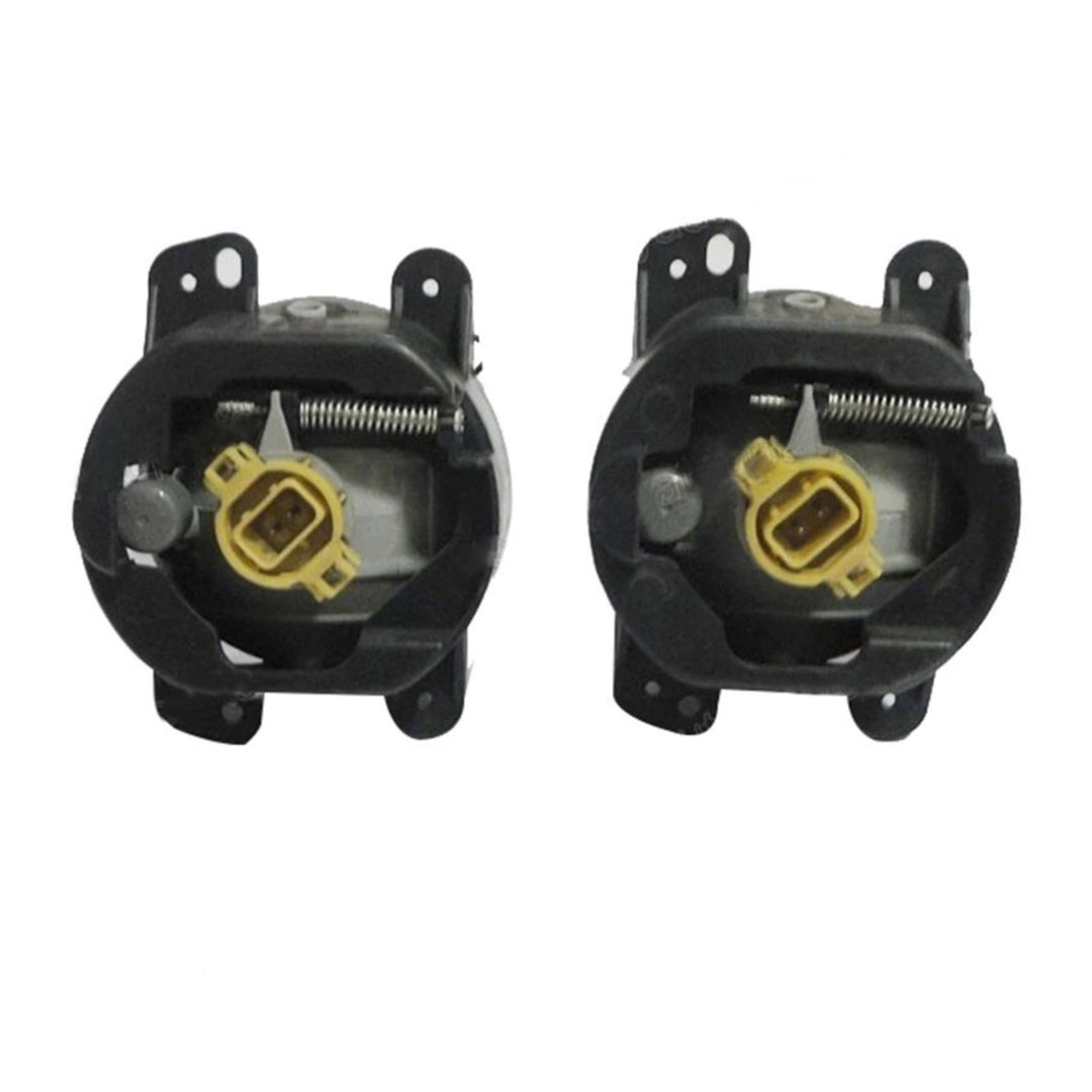 Front Fog Light Pair Clear Lens with Bulbs for 2009-2010 Dodge Journey