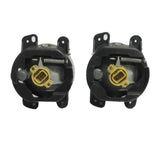 Front Fog Light Pair Clear Lens with Bulbs for 2009-2010 Dodge Journey