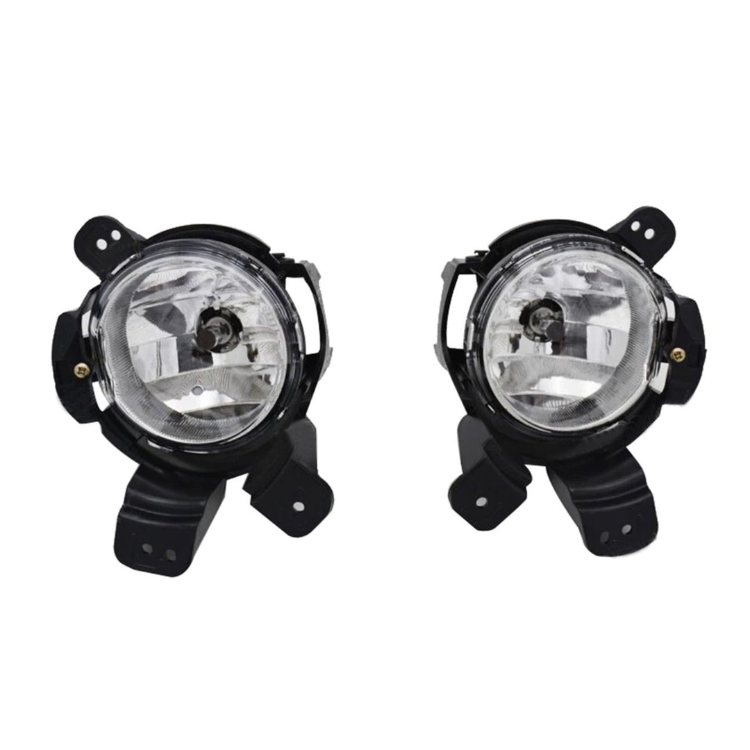 Front Fog Light Pair with Bulbs Clear Lens for 2014-2016 Chevrolet Trax