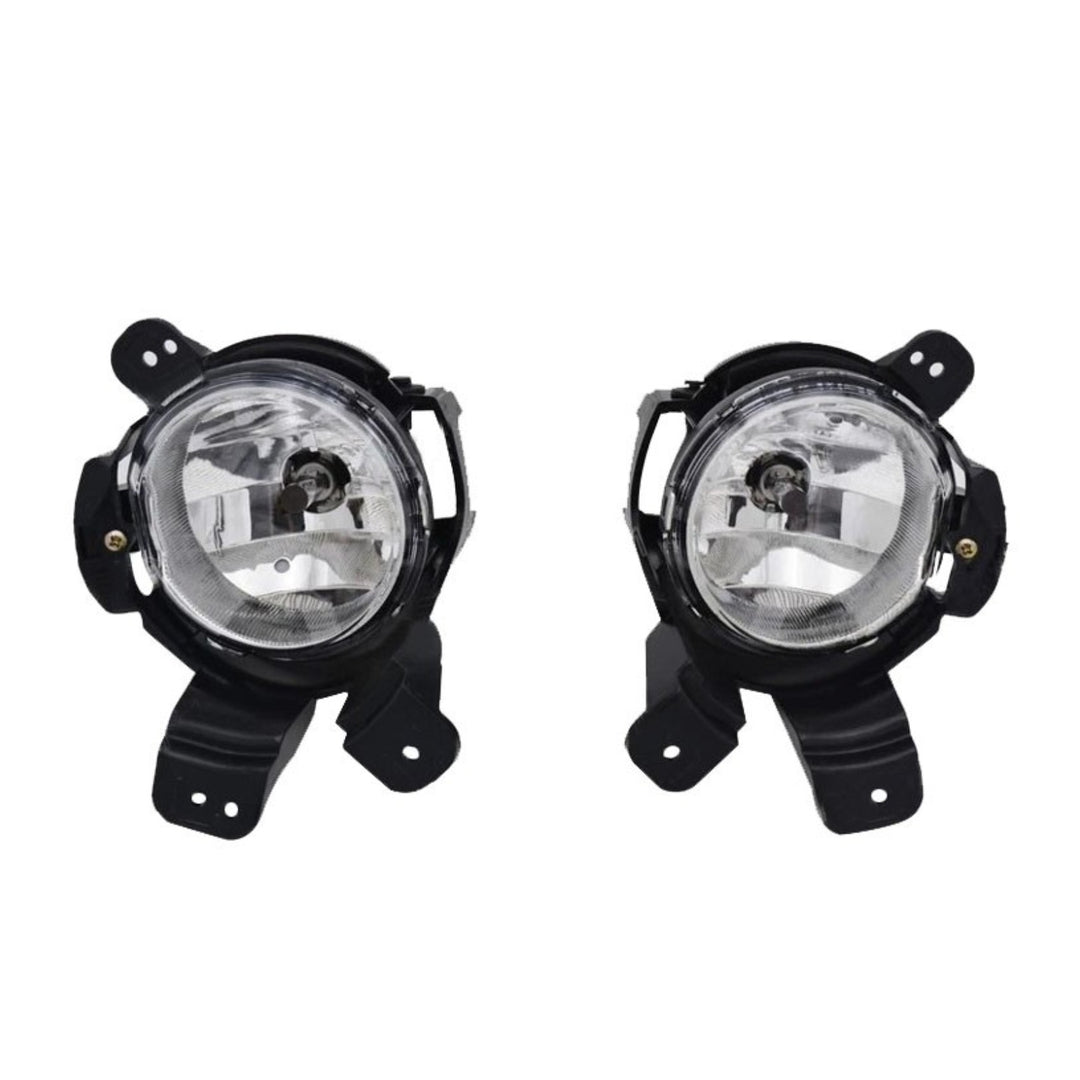 Front Fog Light Pair with Bulbs Clear Lens for 2014-2016 Chevrolet Trax