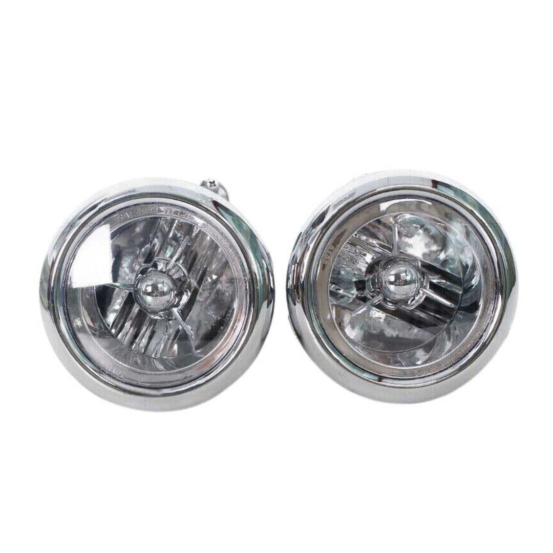 Front Fog Light Pair with Bulbs for 2001-2006 Hyundai Santa Fe