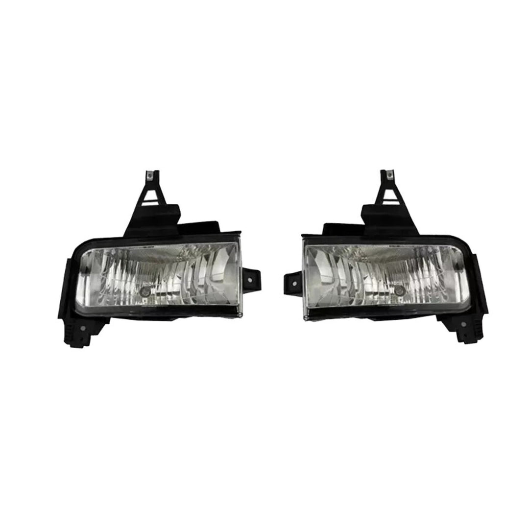 Front Fog Light Pair with Bulbs for 2008-2011 Toyota Land Cruiser
