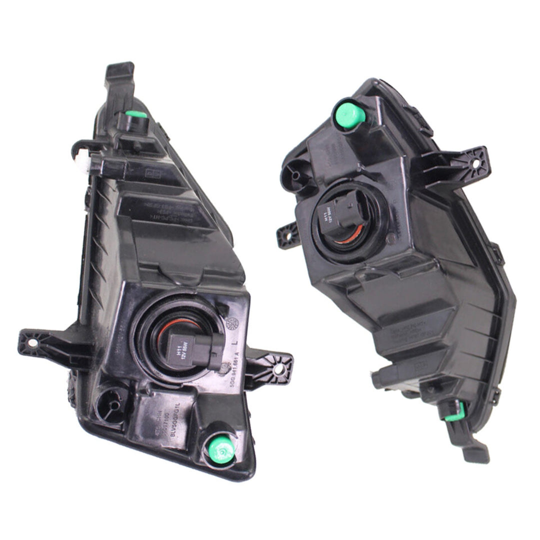 Front Fog Light Pair with Bulbs for 2019-2020 Volkswagen Jetta Sedan