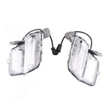 Front LED Fog Light Pair Clear for 2014-2018 Volvo XC60
