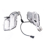 Front LED Fog Light Pair Clear for 2014-2018 Volvo XC60