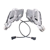 Front LED Fog Light Pair Clear for 2014-2018 Volvo XC60