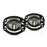 Front LED Fog Light Pair for 2021-2025 Jeep Compass