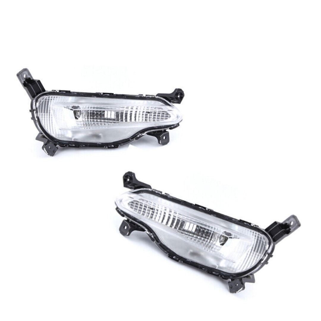 Front Left and Right Fog Light Pair for 2017-2020 Hyundai Accent