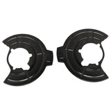 Front Left & Right Side Brake Dust Cover Plate Black for Wrangler 2007-18 Jeep – product image