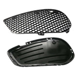 Front Left Bumper Fog Light Grille Cover for 2015-2016 Mercedes-Benz C-Class