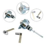 Front Left Door Lock Cylinder with Keys for 2016-2020 Kia Sorento