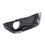 Front Left Fog Light Bezel with Chrome Trim for 2017-2020 Jeep Compass
